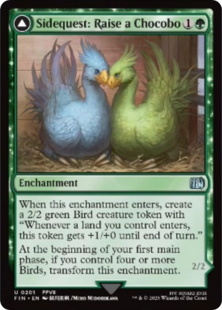 Sidequest: Raise a Chocobo