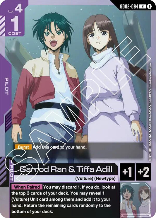 Garrod Ran & Tiffa Adill
