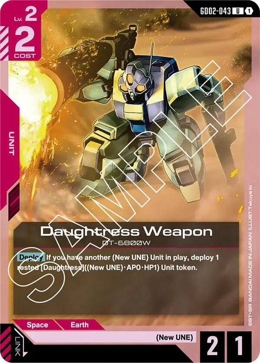 Daughtress Weapon
