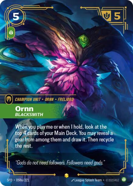 Ornn - Blacksmith (Alternate Art)